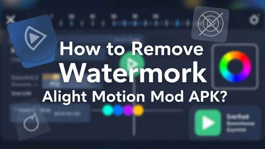Remove Watermark Alight Motion